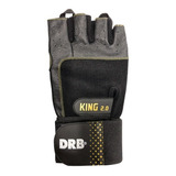 Guantes Gimnasio Drb Pesas Mancuernas King 2.0