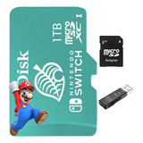 Memória Micro Sd De 1 Tb Para Nintendo Switch 4k Qw1 [u]