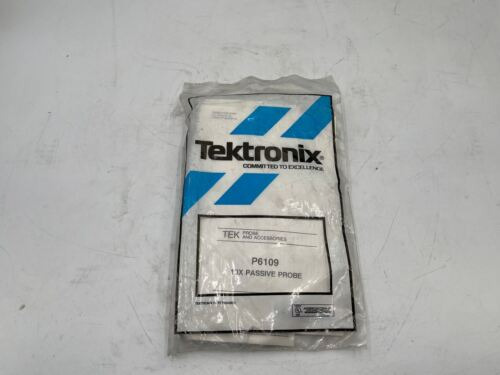 Tektronix P6109 10x Passive Probe And Accessories - New Aah