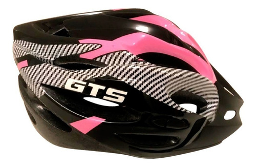 Capacete Com Sinalizador Led Ciclismo Bike Varias Cores Gts