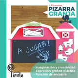 Pizarra Didáctica De La Granja Con Animalitos De Encastre 