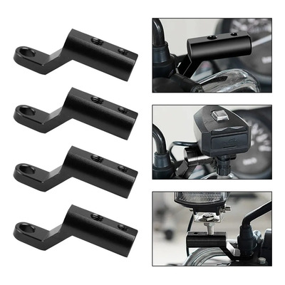.4pzs Soporte Extension Para Celular Moto Aluminio Accesorio