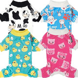 Xpudac Pijama De 4 Piezas Para Perros Pequeños, Ropa Para Ca