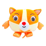 Peluche Fantasia Zorrito Big Lenguas Pets Brillo Y Sonido