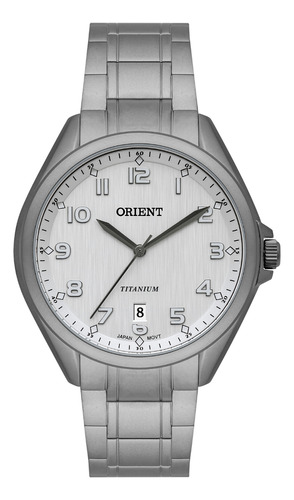 Relógio Orient Eternal Titânio Cinza Texturizado Masculino M