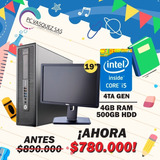 Computador I5-4ta Generacion + Monitor 19  Tym.