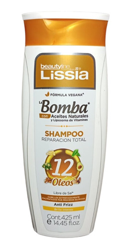 Shampoo Bomba Vitaminas Reparad - mL a $37