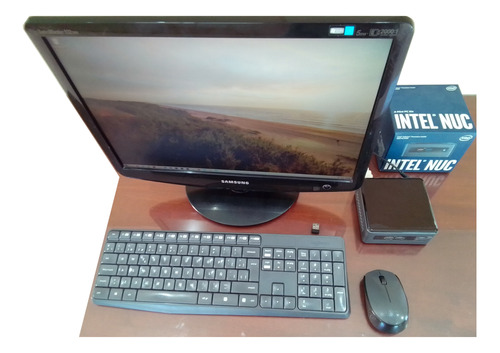 Mini Pc Intel Nuc Ing-desarrolladores Monitor+mouse+teclado 