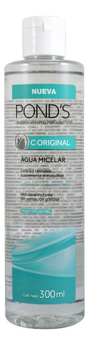 Ponds Agua Facial Micelar Original 300ml Limpieza Facial