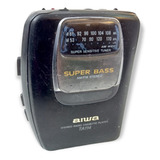 Walkman Aiwa Cassette Radio Super Bass Modelo Hs-ta114