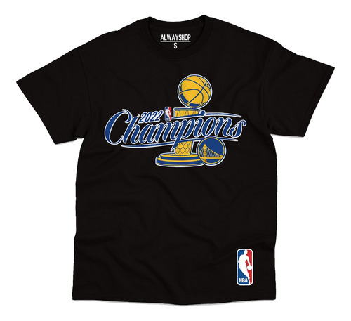 Playera Golden State Warriors Campeones M3