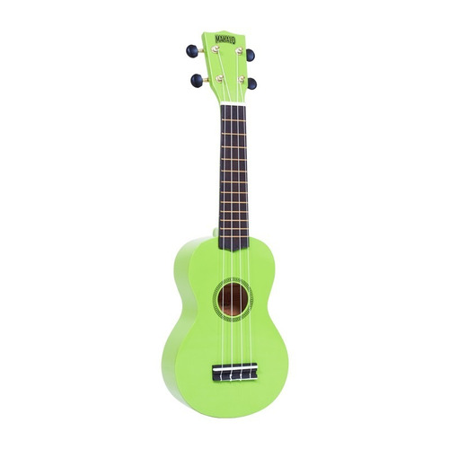 Ukelele Soprano Mahalo Mr1gn Verde Pintura Laqueada C/ Funda