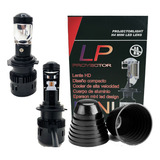 Proyector Cree Led Con Lupa H4 H7 13000 Lum Cooler Capuchon