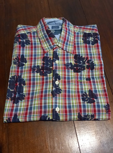 Camisa Manga Corta Cuadrille Hawaiana