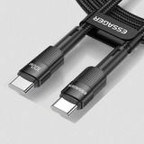 Cabo Usb Tipo C 4.0 100w 5a 1m Carga Rápida - Essager