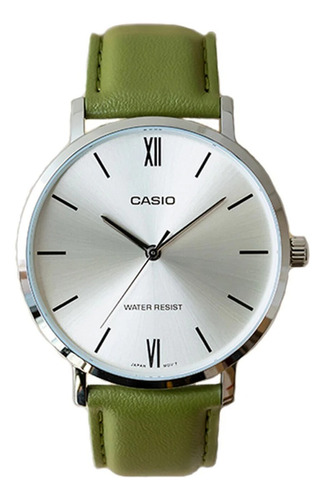 Reloj Casio Verde Mtp-vt01l Water Resist Casio Centro