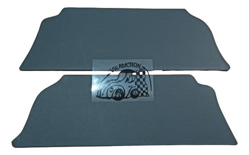 Taloneras Asiento Gris Oxford Vocho 1500 Clasico Orig 2pz Vw