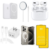 Kit:pila Magasafe+cargador35w+funda+cargador+AirPods Pro 2da