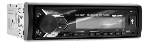 Autoestéreo Para Auto Rock Series Rks-590bt Con Usb, Bluetooth Y Lector De Tarjeta Sd