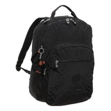 Mochila Kipling True Black Seoul Preta Grande Importado Eua