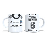 Tazon Taza + Porta Vaso Colo Colo César Fuentes 2024