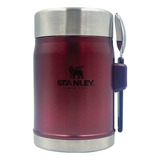 Termo Comida Stanley Clasic Burdeo | 414 Ml