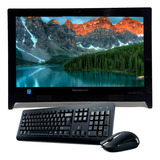 Pc Computadora Aio Lenovo Dual Core 4gb 500gb Hdd Outlet