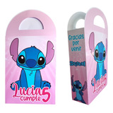 Bolsa Para Sorpresa O Dulces Stitch Personalizada X6u