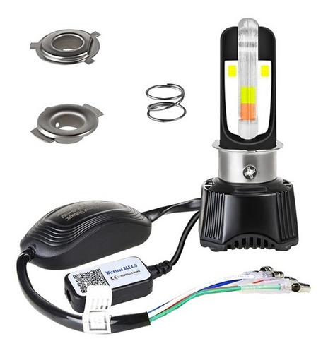 Luz Led Para Moto Led Hyperled Motocicleta Colores Bluetooth