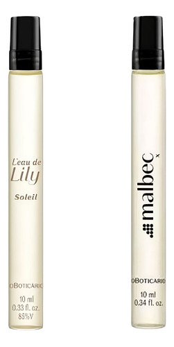 Kit Com 2 Perfumes - 1 L'eau De Lily Soleil + 1 Malbec X