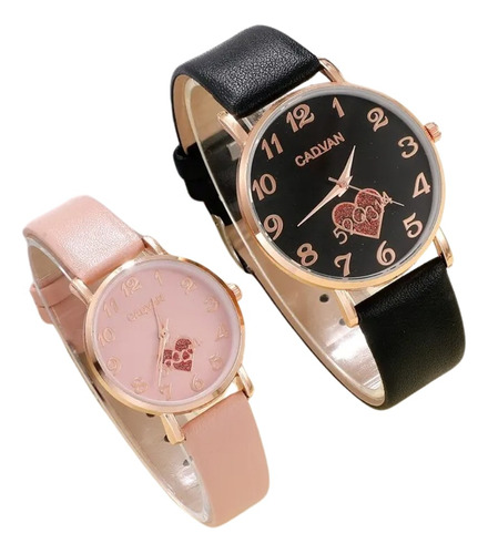 Set De Reloj De Pareja Con Pulsera De Pareja De Lujo 