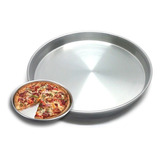 Juego Set X 10 Pizzera Molde Pizza Aluminio Real 24 Cm