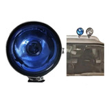 Faro Niebla Redondo 5 Pulgadas Cromado 4x4 Azul Tipo Jackman