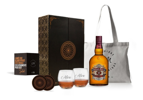 Souvenirs Experiencia Whisky Chivas Regal 12 Años 750ml Box