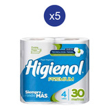 Pack Papel Higienico Higienol Premium Doble Hoja 30 Metros 4