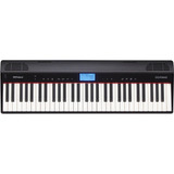 Piano Digital Roland Go-61p Preto 61 Teclas Sensitivas