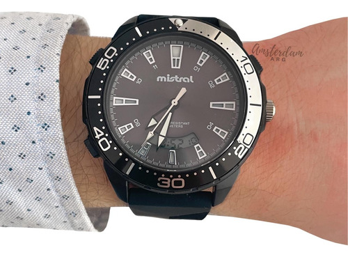 Reloj Mistral Hombre Modelo Gadi-2021  Sumergible Garantia