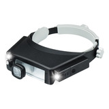 Lupa De Diadema Con Luz Led,lupa De Cabeza 1.5 X 3 X 6 X 8 X