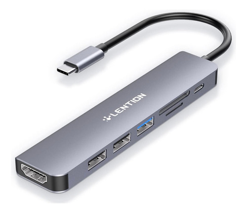 Hub Lention Usb C Macbook Pro Air 2016 2023 Envio Inmediato