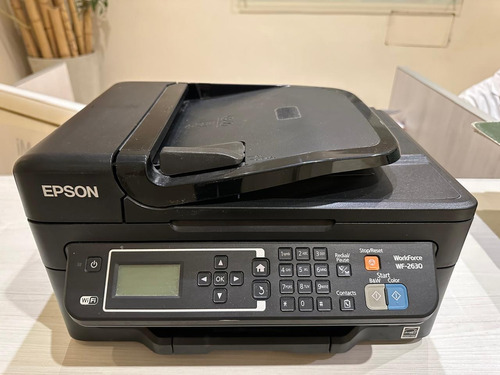 Impresora A Color Epson Workforce Wf-2630 Negra 100v/240v