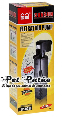 Filtro Para Aquario Jp-023f 1000l/h 127v Sunsun - Un