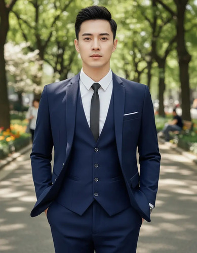 Traje De Tres Piezas Formal