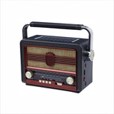 Radio Vintage Retro Am Fm  Usb Mp3 Bluetooth Estilo Antiguo