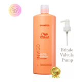 Shampoo Wella Nutri Enrich 1l + Válvula Pump + Brinde