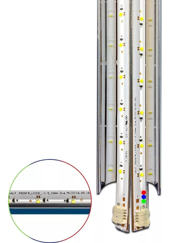 Barras Tiras Led Compatible Tv Samsung Un49k5100 Un49k5300