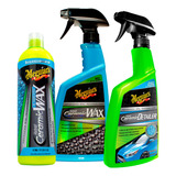 Kit Hybrid Ceramic Meguiars Abrillantador De Pintura+ Regalo