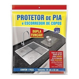 Protetor De Pia E Escorredor De Copos-plast Leo 28x32