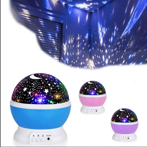 Projetor Globo Galáxia Led 360° Luminária Colorida