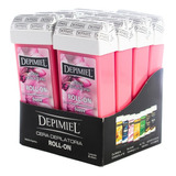 Depimiel X 8 Cera Depilatoria Roll On Descartable Suave 100g