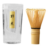 Set De Matcha Japonés Tradicional Con Batidor De Bambú Para